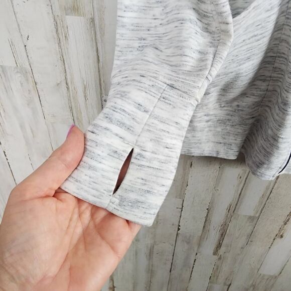 Tek Gear Zip Up Hoodie Heather Gray Size Large - Picture 5 of 11